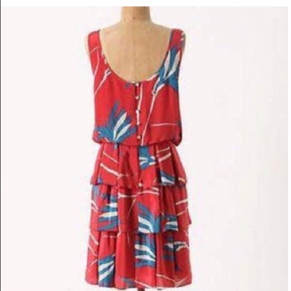 Ribbon Grass Silk Dress by Sariah Carson Size 8 - Picture 8 of 8